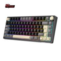 Royal Kludge R75 ISO-ES RGB Hot-Swappable Switch Brown Phantom