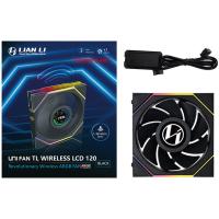 Lian Li Uni Fan TL120 Wireless LCD ARGB Reverse Blade 120mm Negro