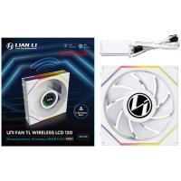 Lian Li Uni Fan TL120 Wireless LCD ARGB Reverse Blade 120mm Blanco
