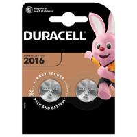 Duracell Botón Litio CR2016 Pack 2