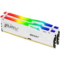 Kingston Fury Beast RGB 64GB 2x32GB 6000MHz CL30 EXPO-XMP Blanco