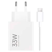 Xiaomi 33W Charging Combo 1xUSB-A Blanco + Cable (USB A-C)