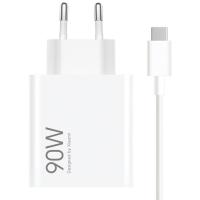Xiaomi 90W HyperCharge Combo (1xUSB-A) Blanco + Cable (USB A-C)