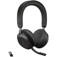 Jabra Evolve2 75 USB-A Con Soporte De Carga Negro