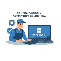 Configuración y activación de licencia Windows 11