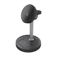 Aisens Inalámbrico USB-C Qi 3 en 1 Negro