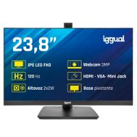 iggual Webcam 24 pulgadas FHD IPS 120Hz 1ms