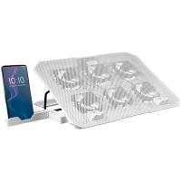 Mars Gaming MNBC23 Refrigerante Stand RGB Hasta 16 pulgadas Blanco