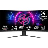 MSI MPG 346CQRF X24 34 pulgadas UWQHD Rapid VA 240Hz 0.5ms HDR Curvo