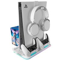 Mars Gaming MPS5-B2 Multifunción RGB Para PS5 Blanco