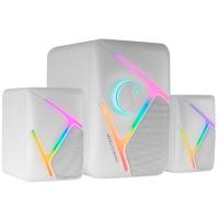 Mars Gaming MS-H21 RGB Bluetooth 35W Blanco