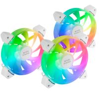 Mars Gaming MF-3A ARGB 120mm Triple Pack Blanco
