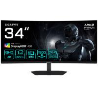 Gigabyte G34WQC2 34 pulgadas UWQHD VA 200Hz 1ms HDR AMD FreeSync Premium Curvo