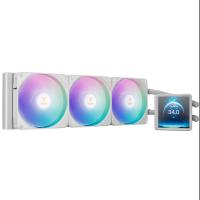 Gamdias Aura GL360 LCD ARGB Blanco