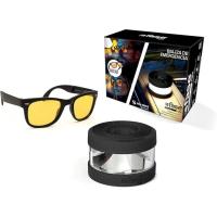 FaseLight Luz Emergencia V16 Conectada DGT + Gafas Conducción Nocturna