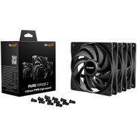 be quiet! Pure Wings 3 120mm Triple Pack HS Negro