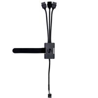 Lian Li Conector Interno USB 2.0 Macho A 3 Hembra Negro