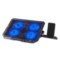 iggual RP4V17 Refrigeradora Con 4 Ventiladores Para Portátiles Hasta 17 pulgadas