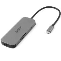 Acer 7 En 1 Type-C Dongle Plata