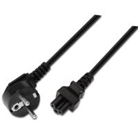 Aisens A132-0172 Trébol CEE7/M-C5/H 1.5m Negro
