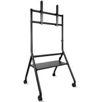 TooQ iDREAMS FS20206 De Suelo Con Ruedas Nivelable 37-86 pulgadas Hasta 80kg Negro