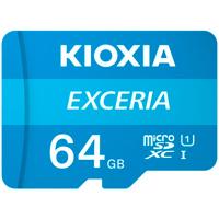 Kioxia Exceria microSDXC 64GB Con Adaptador Azul