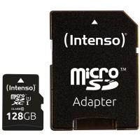 Tarjeta Memoria Intenso 3423491 microSDXC UHS-I Premium 128GB C/Adap