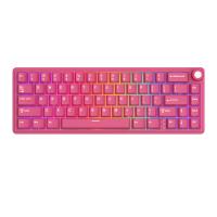 Royal Kludge R65 ISO-ES Hot-Swappable Switch Cream Berry Red