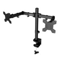 Nilox Brazo 2 Monitores Hasta 32 pulgadas Negro