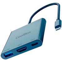 Hub Coolbox miniDOCK C31 USB-C 3 En 1