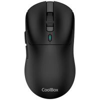 Coolbox W03 10000 Dpi Inalámbrico Ultraligero Negro