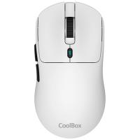 Coolbox W03 10000 Dpi Inalámbrico Ultraligero Blanco