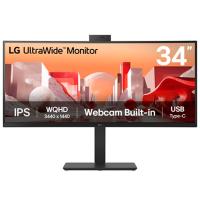 LG UltraWide 34BA85QE-B 34 pulgadas UWQHD IPS 60Hz 5ms HDR Curvo
