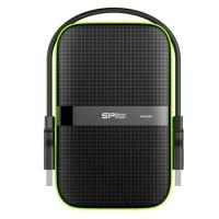 Silicon Power Armor A60 HDD 1TB 2.5 pulgadas USB 3.2 Resistente Golpes Agua Negro