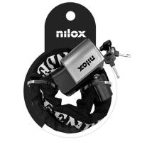 Nilox Candado NXPLCHAINLOCK Metálico 940mm Negro