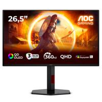 AOC Gaming Q27G4SDR 27 pulgadas QHD 2K QD-OLED 360Hz 0.03ms HDR FreeSync/G-Sync