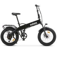 Nilox eBike X10 13000MAh Suspensión Delantera Plegable Negro