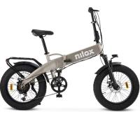 Nilox eBike X10 13000MAh Suspensión Delantera Plegable Gris