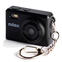 Nilox Action Cam Mini Retro HD Estilo Llavero Compatible Con MicroSD Negra