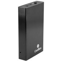Coolbox SlimChase A-3533 HDD 3.5 pulgadas USB3.0 Negra