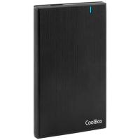 Coolbox SlimChase A2540 HDD/SSD 2.5 pulgadas USB3.0 Negra
