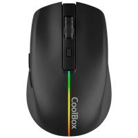 Coolbox Gaming W01 1600 Dpi 72g Wireless RGB Negro
