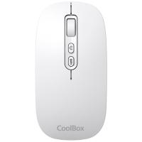Coolbox W02-IA 1600 Dpi 68g Wireless Blanco