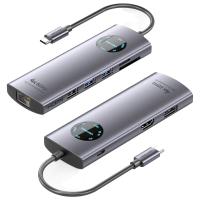 Vention TQUHB 9 En 1 USB-C Gris
