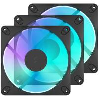 Fractal Design Dynamic 3 RGB 140mm Triple Pack Negro