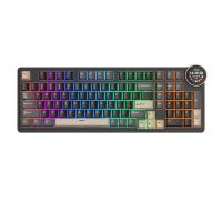 Royal Kludge RKN99 Tri Mode ISO-ES RGB Hot-Swappable Switch Cream Phantom