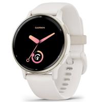 Garmin Vívoactive 5 42mm Blanco Gold Con Caja Y Correa