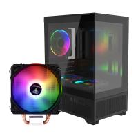 COOLPC Titan Frame ARGB Negro + Gamdias Boreas E1-410 Negro