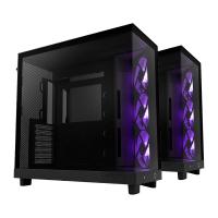 NZXT H6 Flow RGB Negro Duo Pack