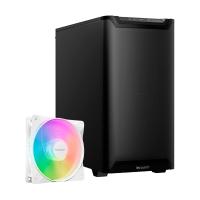 be quiet! Pure Base 501 Airflow Negro + Light Wings LX ARGB 120mm Reverse Blanco
